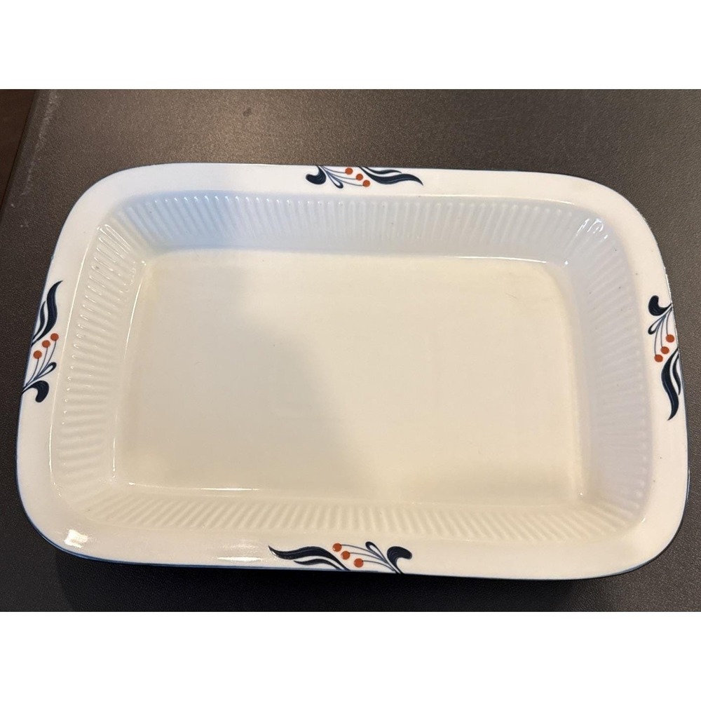 Dansk Bistro Maribo Baking Casserole Dish 14.5 Inch Vintage Japan